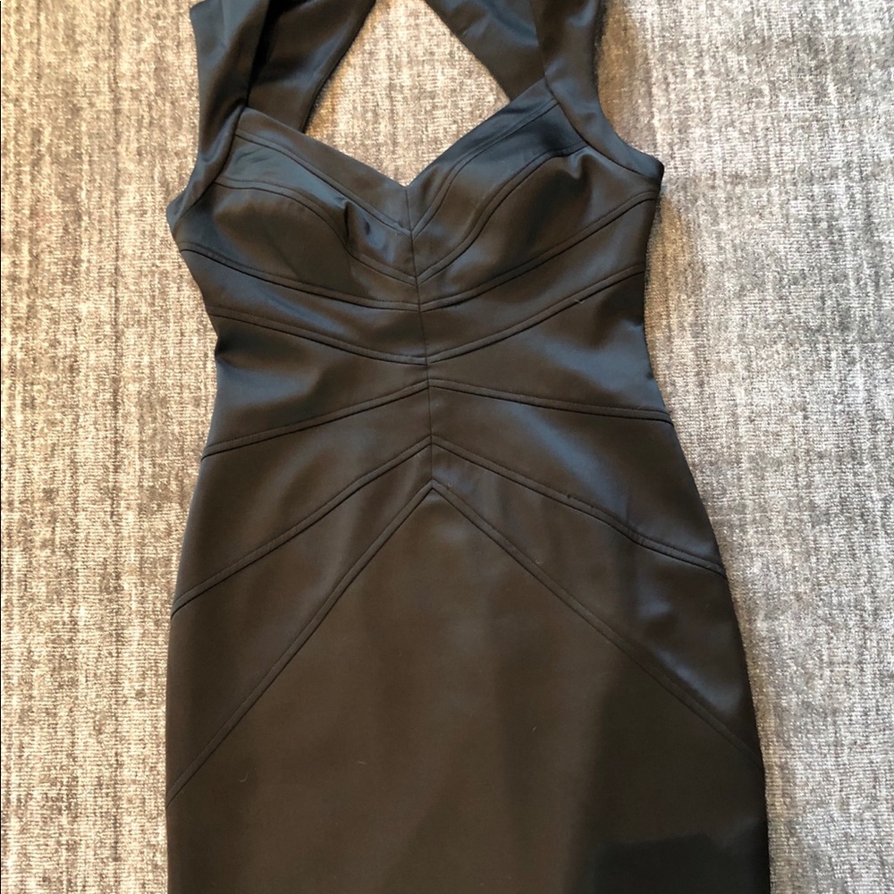 Jessica Simpson Black Midi Dress